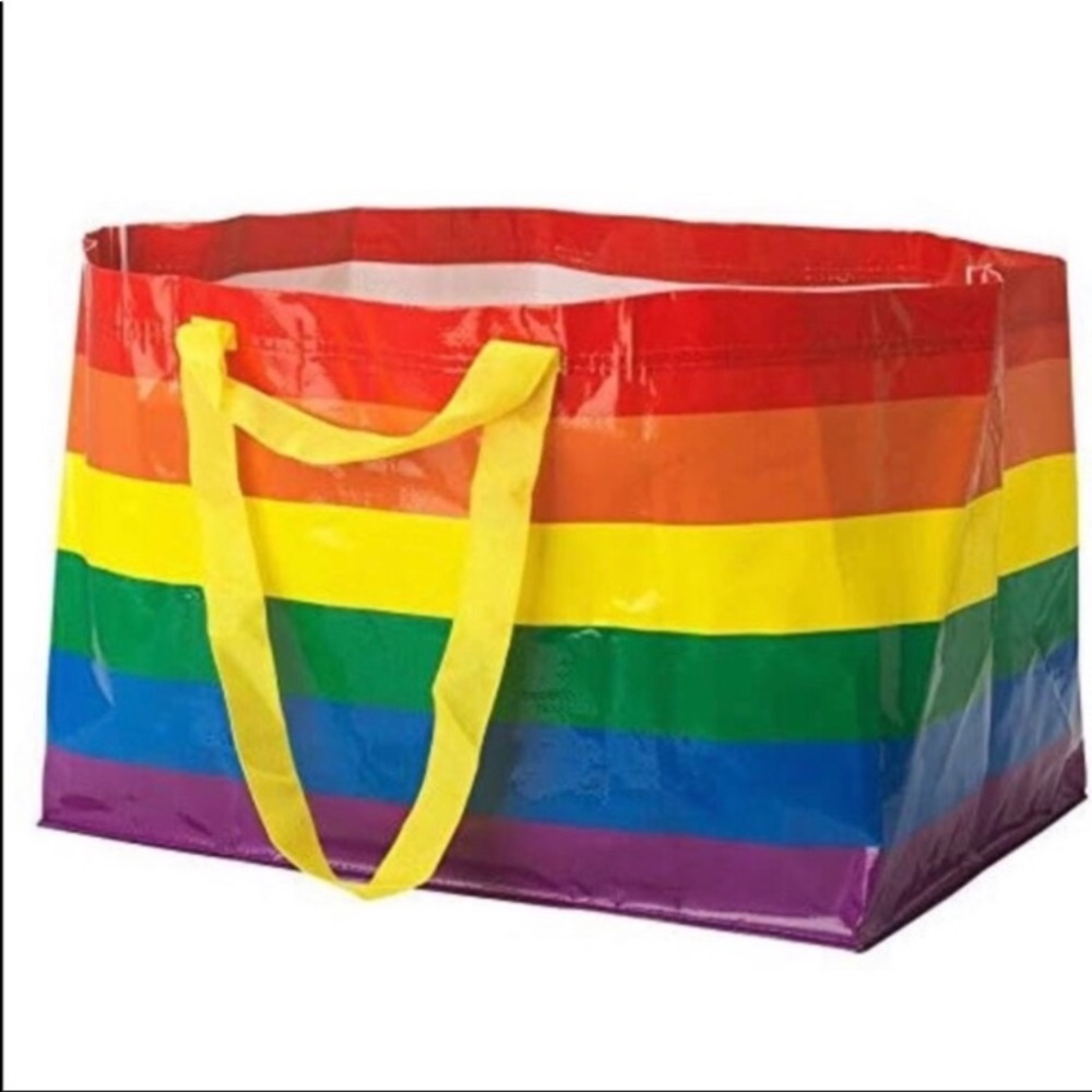 IKEA STORSTOMMA limited edition rainbow pride bag